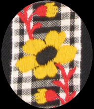 black eyed susan trim detail