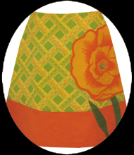 california poppy skirt