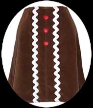 gingerbread skirt