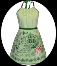 gnome forest apron