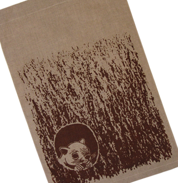 knothole tea towel